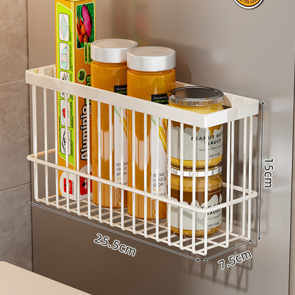 Magnetischer Klebe-Kühlschrank Draht Aufbewahrungskorb Organizer