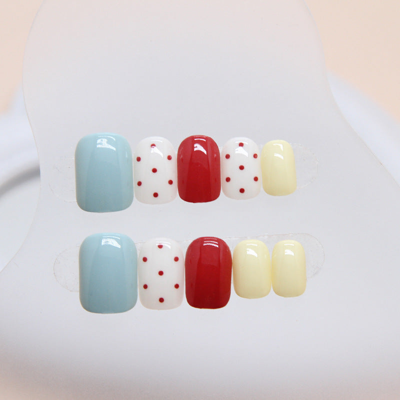 Süßes Pünktchen Nagelkunst Set Brehn