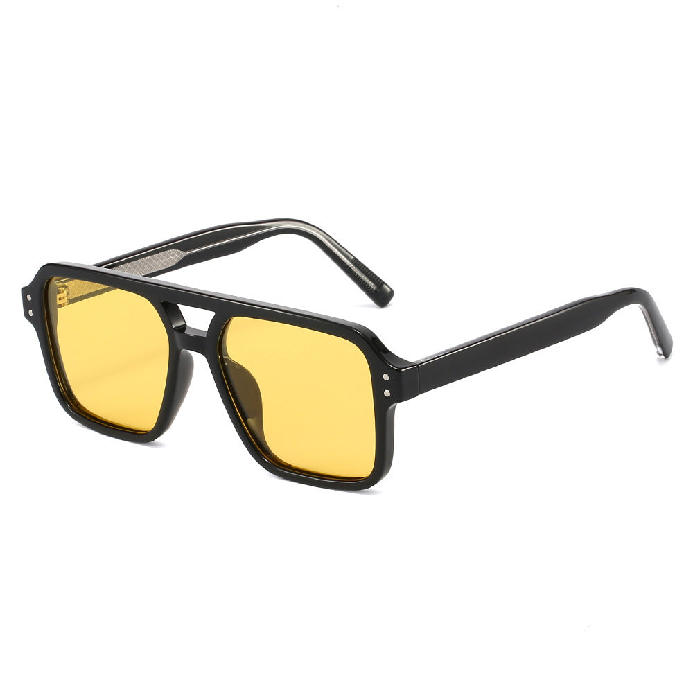 Damen Modische Sonnenbrille im eleganten Schildpatt-Design Brehn