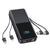 Powerbank mit Integrierten Ladekabeln und Lcd-Display Brehn