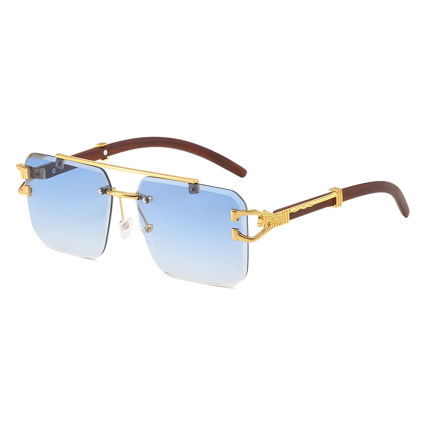 Damen exklusive Designer-Sonnenbrille mit luxuriösen Akzenten Brehn