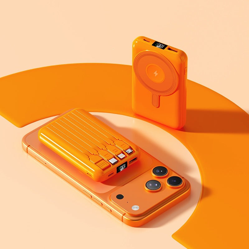 Tragbare Powerbank mit Magnetfunktion Brehn