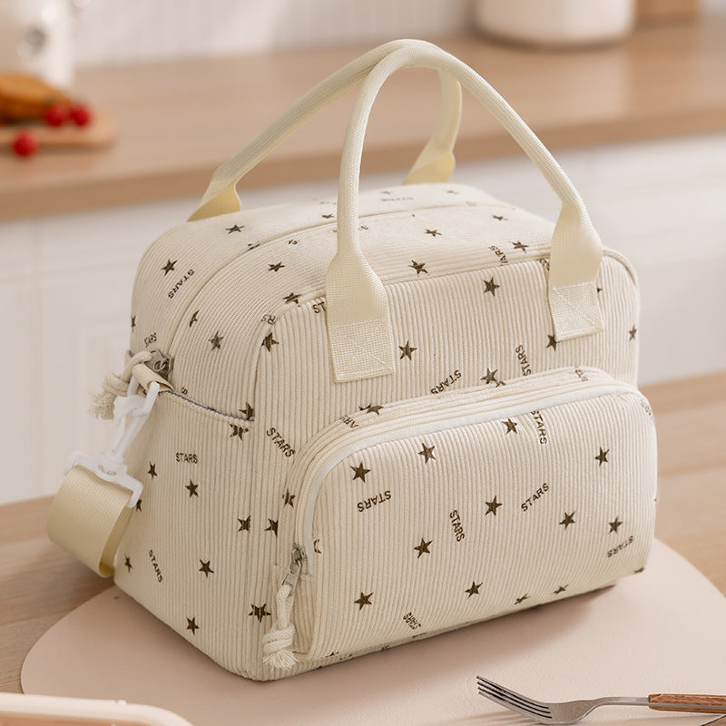 Isolierte Leopardmuster Lunch Tasche Brehn