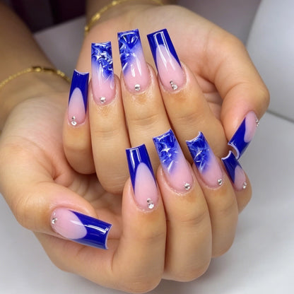 Glamouröse Acryl-Nagelkunst Brehn