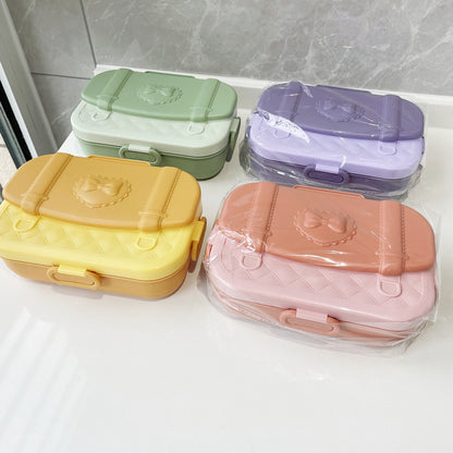 Stilvolle Mehrfachfächer Bento Lunch Box