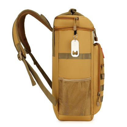 Unisex nan taktischer Rucksack mit MOLLE-Front, isolierter Kühlkammer und gepolstertem Laptopfach Brehn