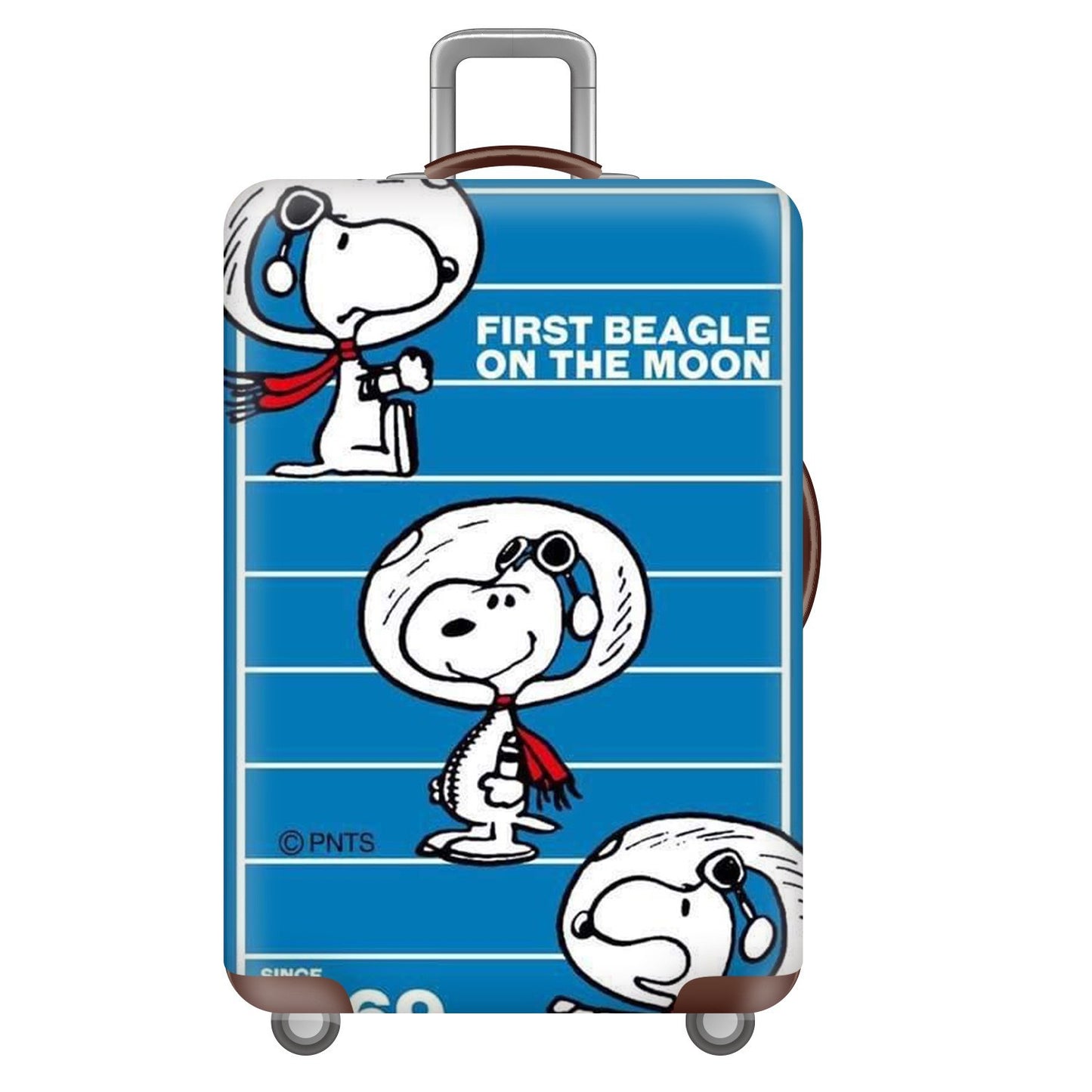Unisex Hartschalenreisekoffer mit verspieltem Snoopy-Motiv Brehn