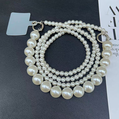 Elegante Mehrstrang-Perlenkette Brehn