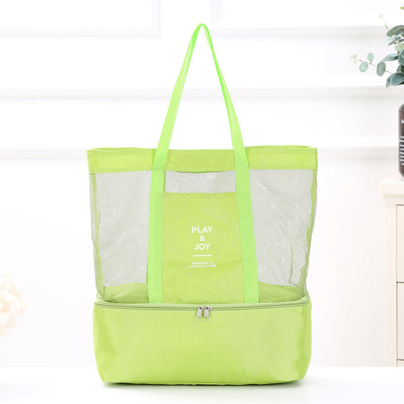Vielseitige Multi-Taschen Mesh Strandtasche Brehn