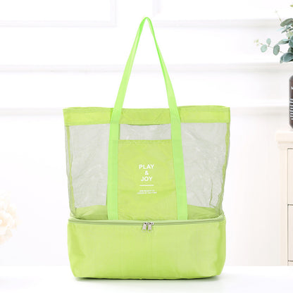 Vielseitige Multi-Taschen Mesh Strandtasche Brehn