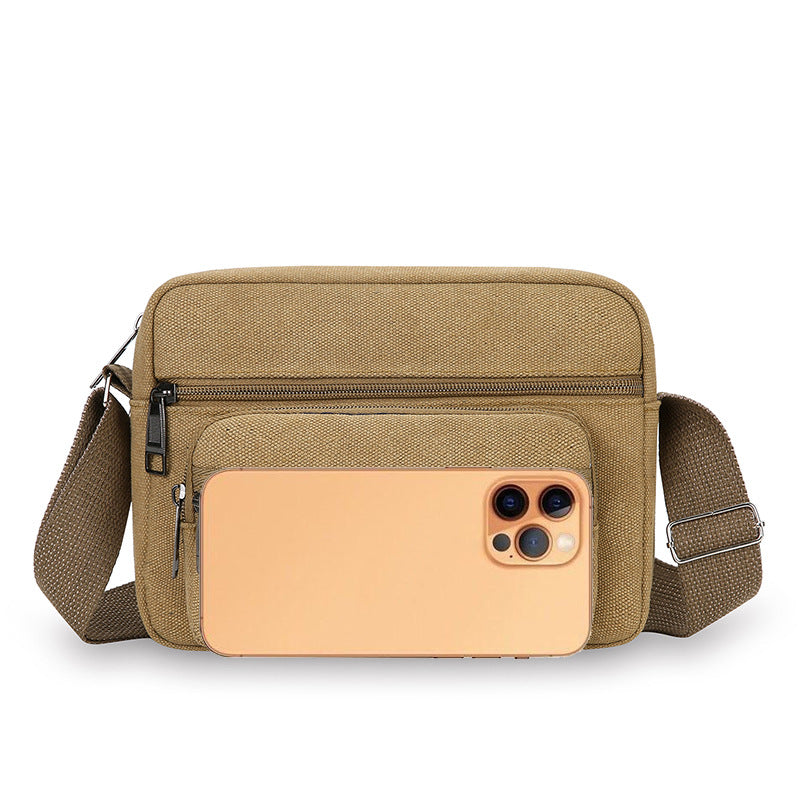Vielseitige Multi-Taschen Sling Bag Brehn