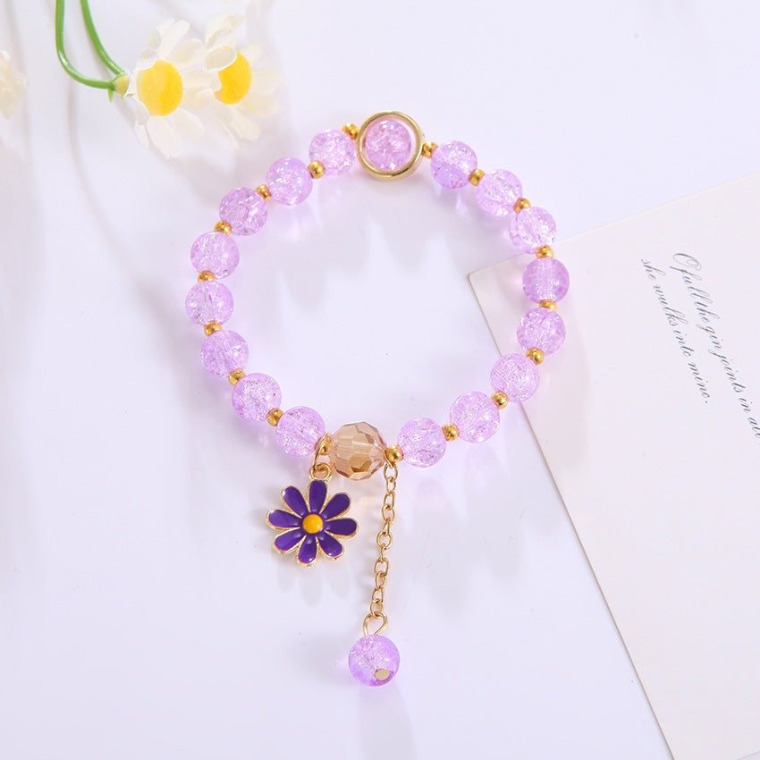 Elegantes Armband mit Blumenanhänger Brehn