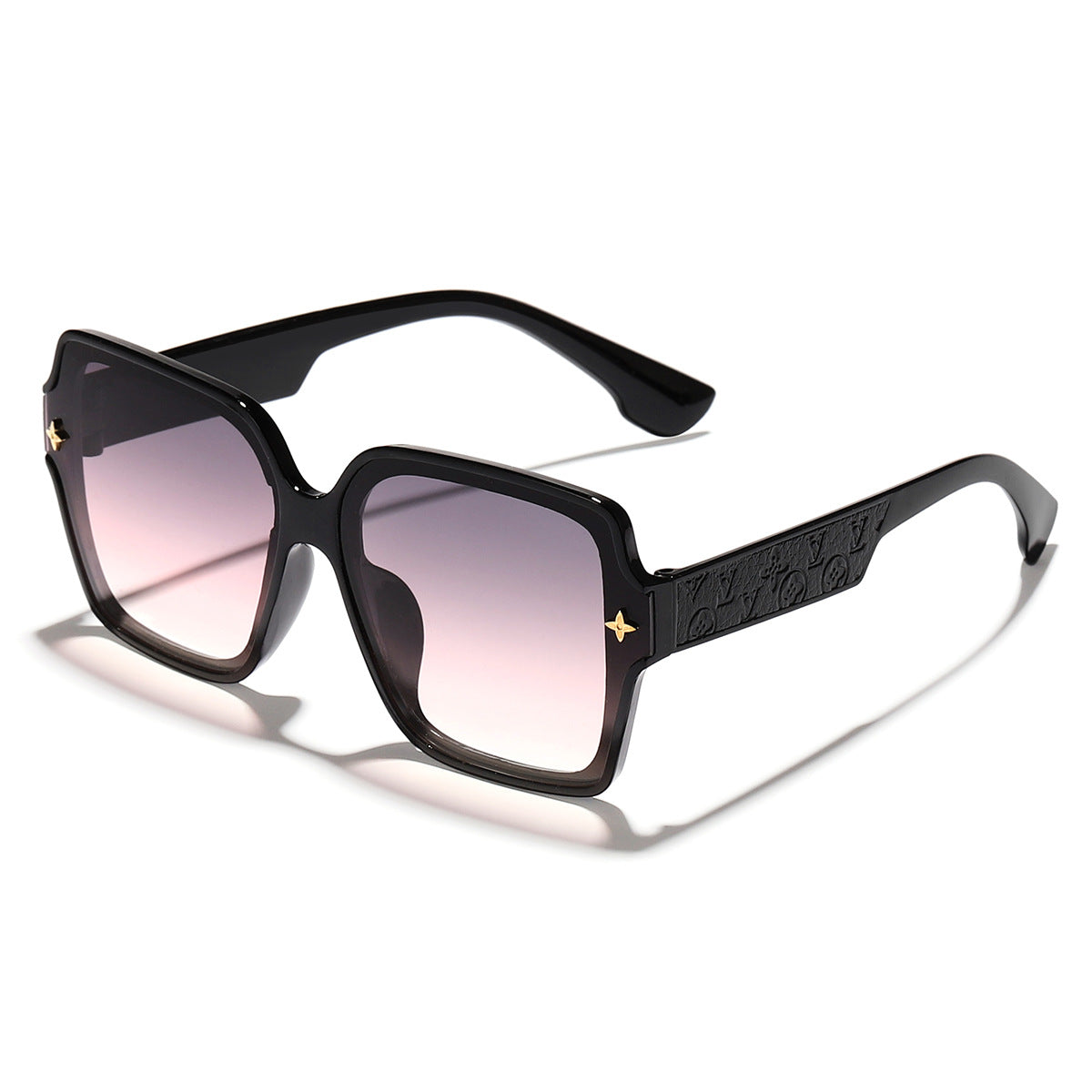 Damen stilvolle oversized Sonnenbrille mit modischem Rahmen Brehn