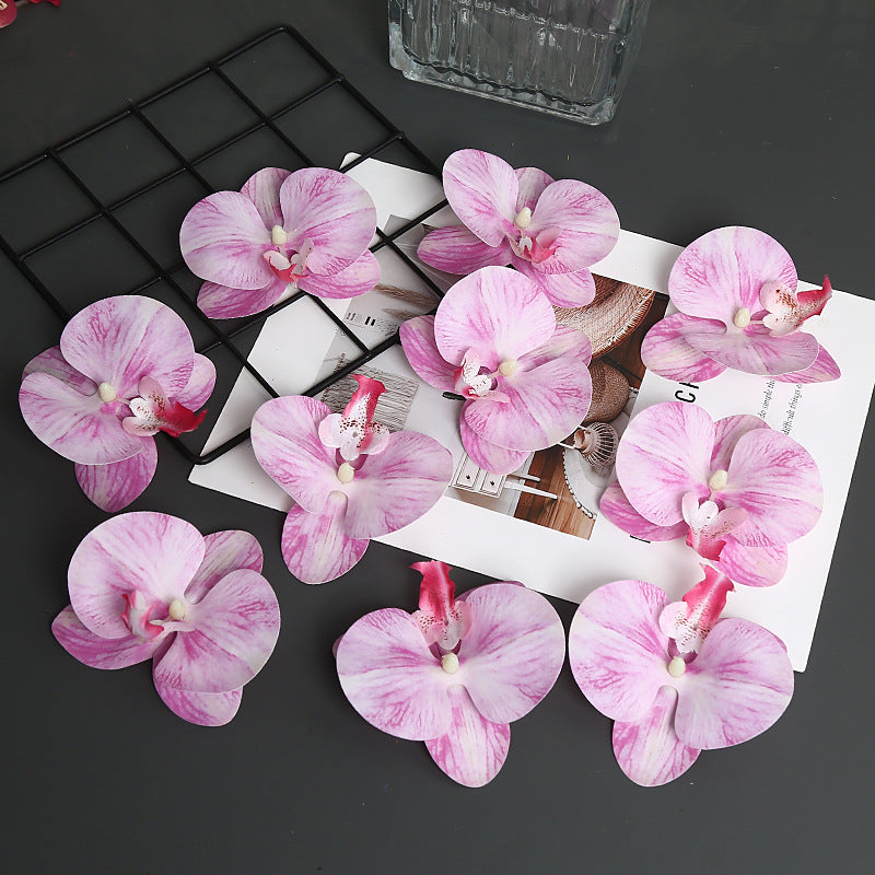 Dekoratives Orchideenblatt für die Wohnkultur展示