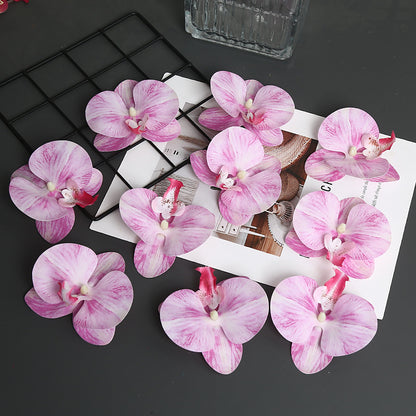Dekoratives Orchideenblatt für die Wohnkultur展示
