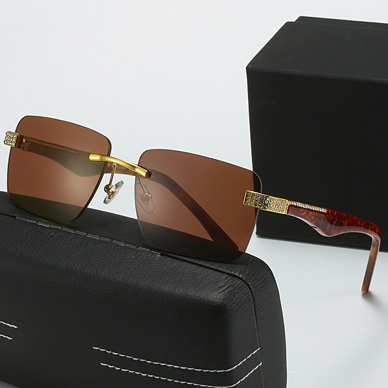 Damen modische Sonnenbrille im eleganten quadratischen Design Brehn