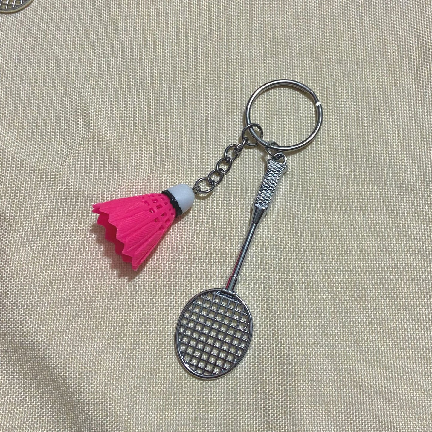 Badminton-Themen Schlüsselanhänger Brehn