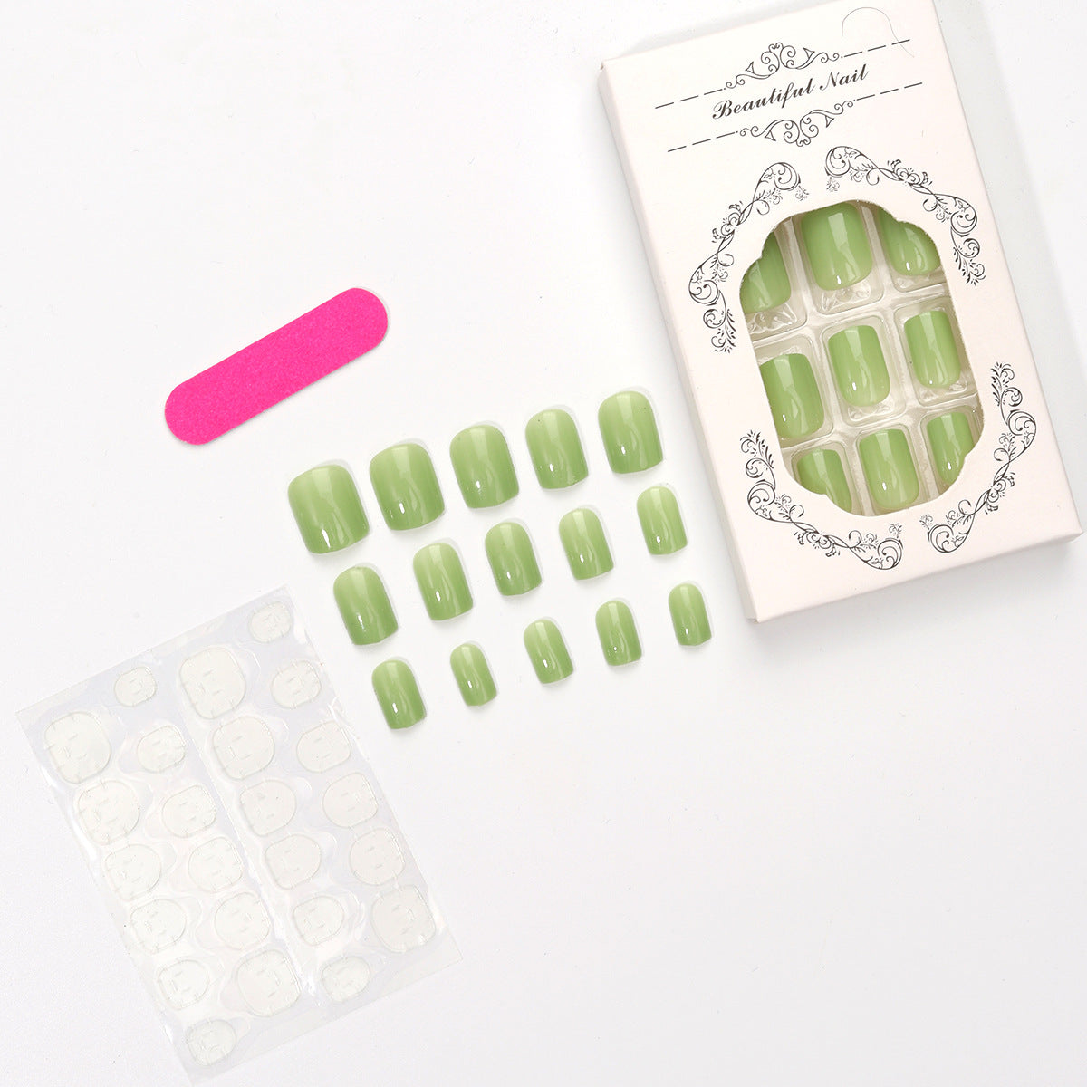 Glänzende Press-On-Nagelspitzen-Kollektion Brehn