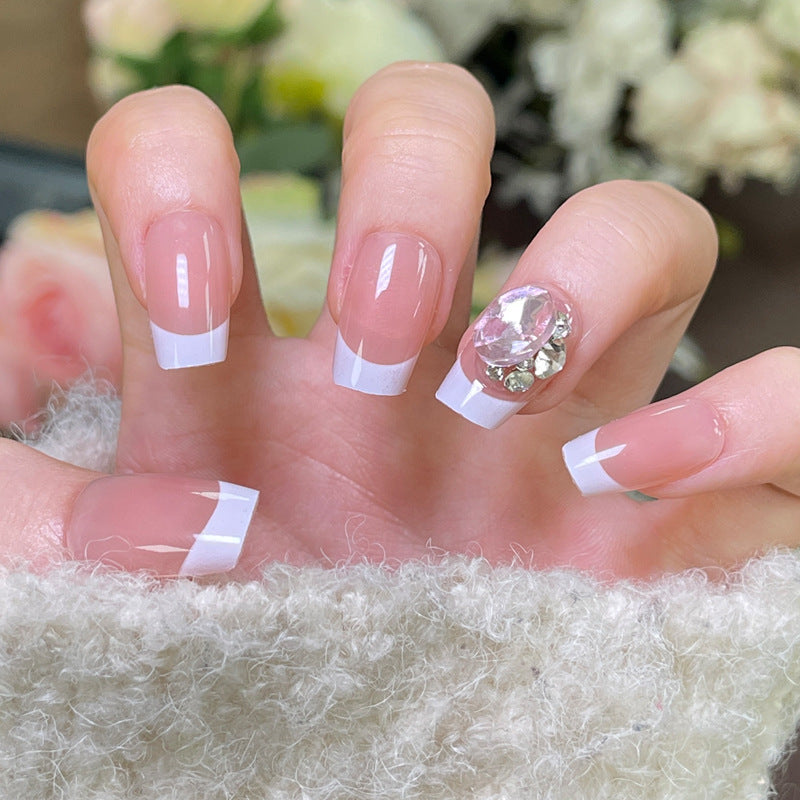 Elegante Nagelkunst Press-On Nägel Brehn