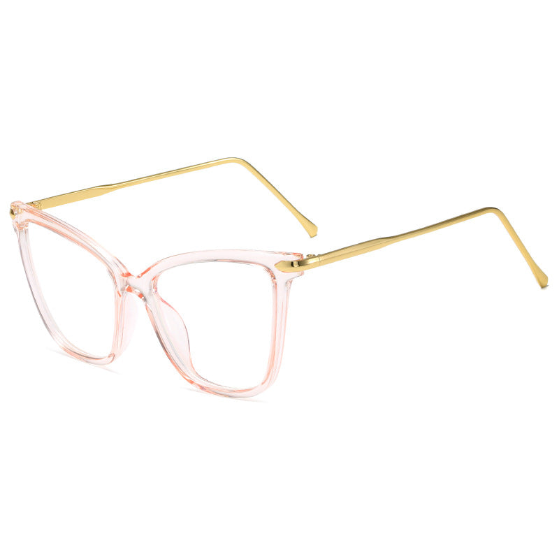 Damen Cat-Eye Brille mit filigranem Metallrahmen Brehn