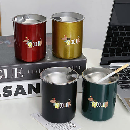 Thermobecher mit Lustigem Hundefrühstücksdesign Brehn