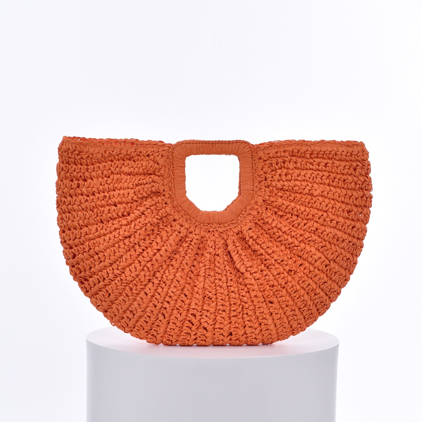 Handgefertigte Rippstruktur Strandtasche Brehn