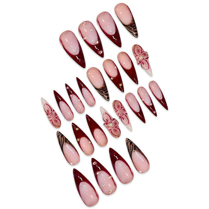 Premium Abstract Nail Art Extensions Brehn