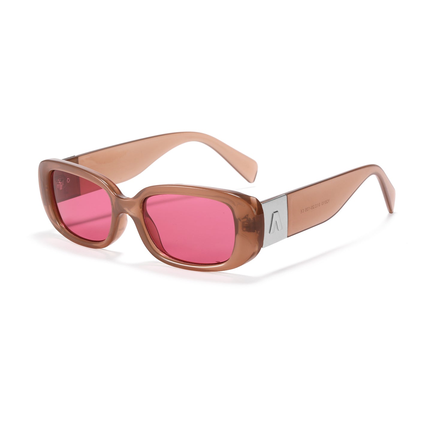 Damen stilvolle quadratische Sonnenbrille mit modernem Kunststoffrahmen Brehn