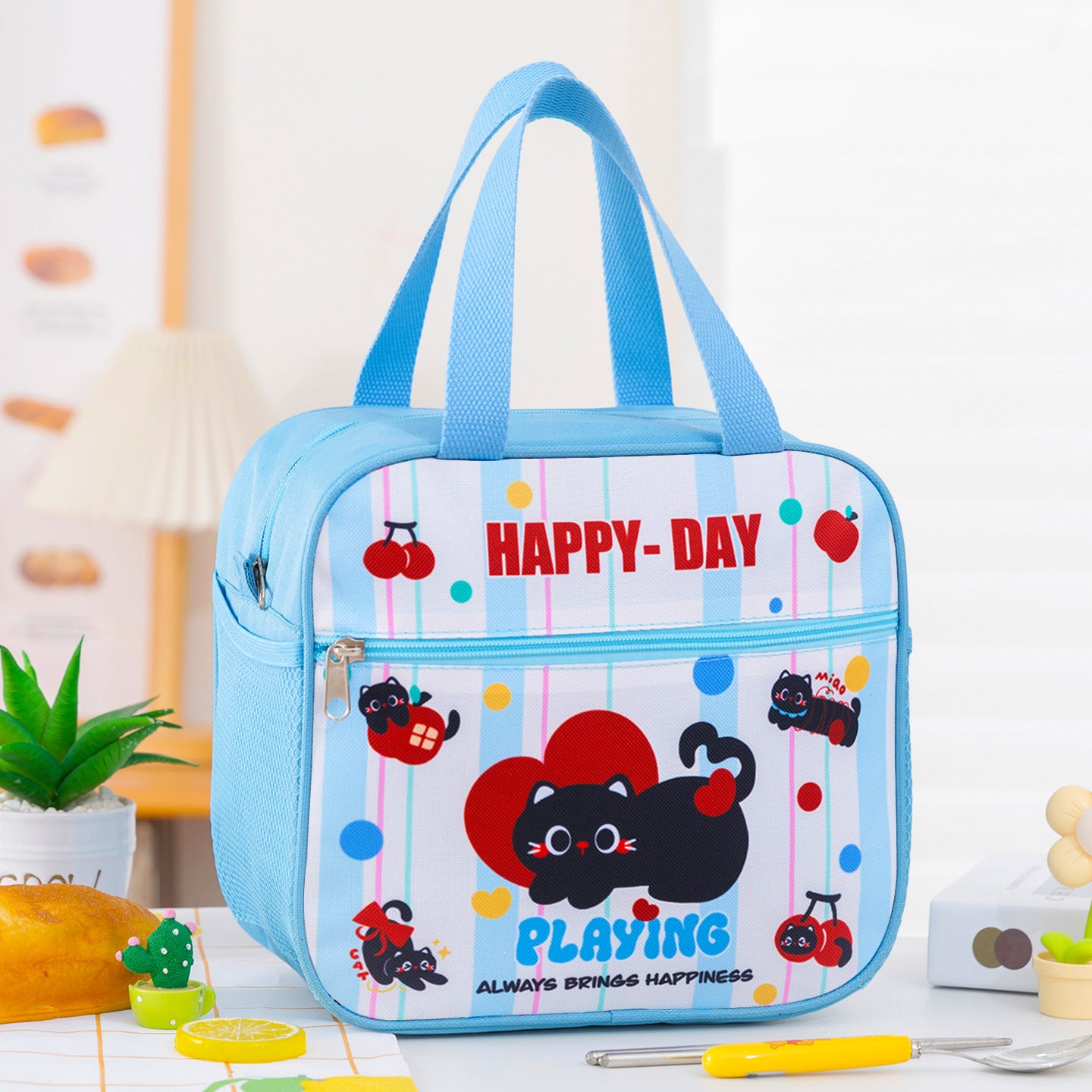 Süßes isoliertes Lunchbag Brehn