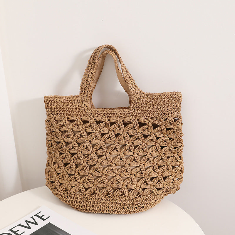 Damen Handgeknüpfte Korbtasche mit einzigartigem Design Brehn