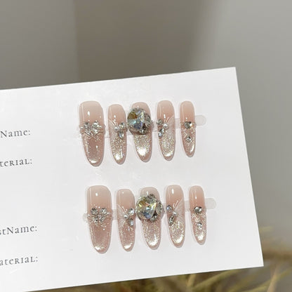 Elegante Glamour Press-On Nägel