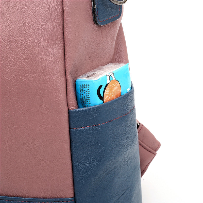 Vielseitiger Leder-Rucksack Brehn