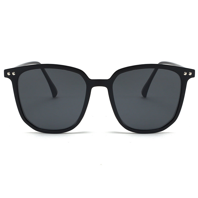Damen modische Oversized-Sonnenbrille mit robustem Rahmen und UV-Schutz Brehn