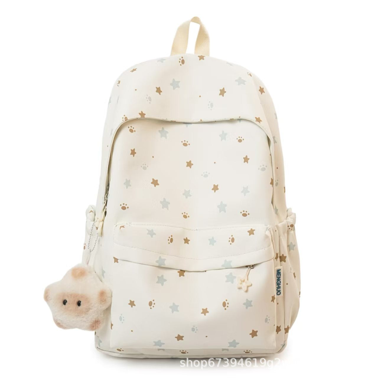 Sternmuster Weicher Stoff Rucksack Brehn