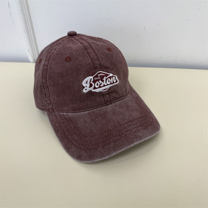 Unisex Vintage-inspirierte gestickte Baseballkappe Brehn