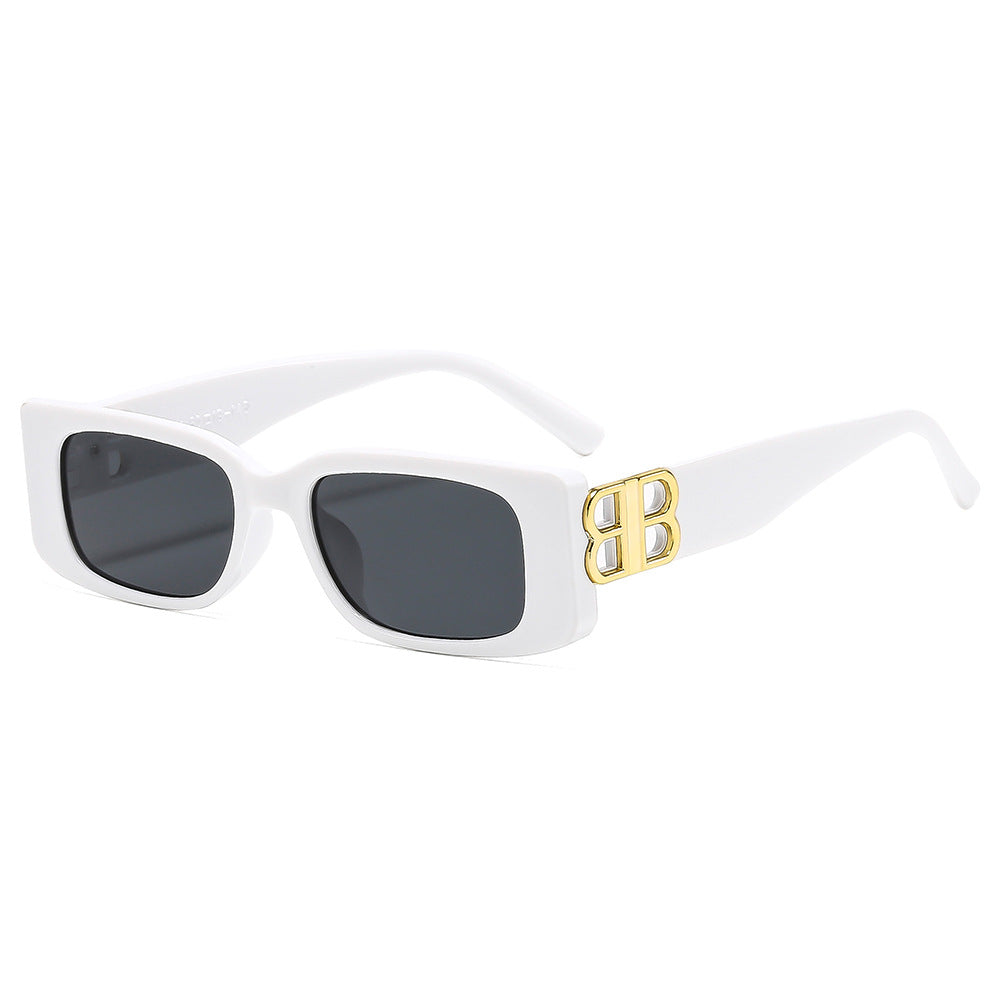Fashion Statement Rechteckige Sonnenbrille