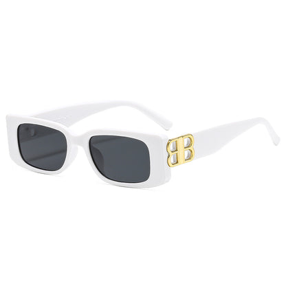 Fashion Statement Rechteckige Sonnenbrille