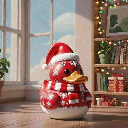 Weihnachtsmann Gummi-Ente Brehn
