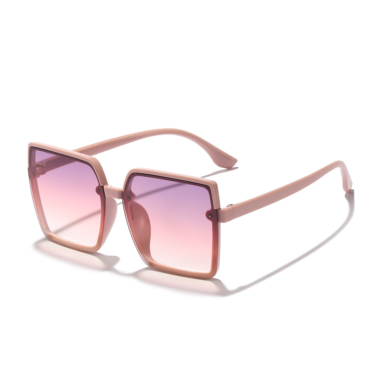 Damen quadratische Sonnenbrille mit UV-Schutz und eleganter Rahmenstruktur Brehn