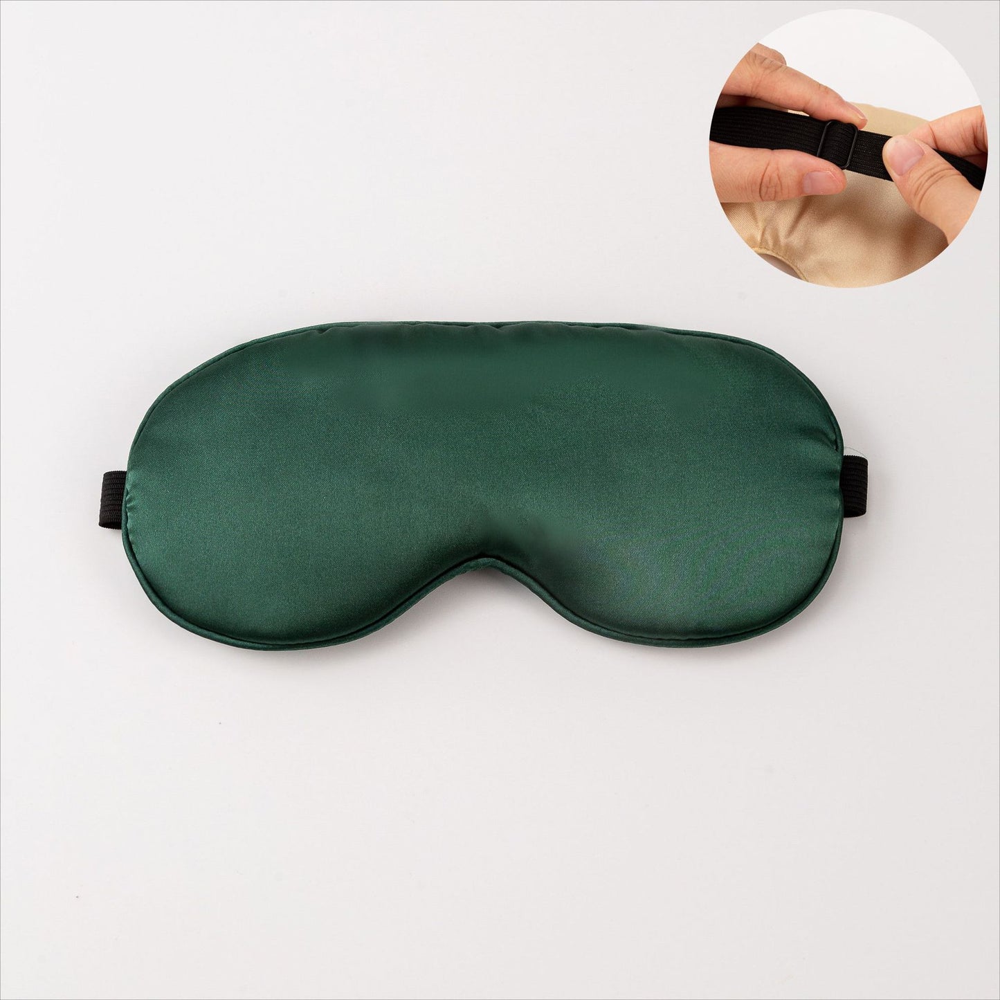 Unisex nan ergonomische Schlafmaske mit verstellbarem Elastikband und weicher Satinoberfläche Brehn