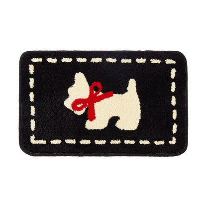 Hundethemen-Plüsch-Teppich