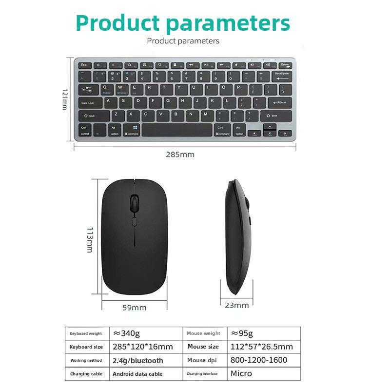 Bluetooth-Tastatur mit Ergonomischem Design Brehn