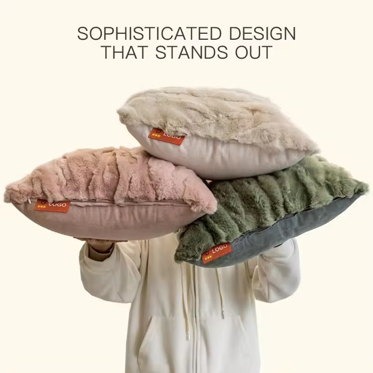 Damen Kuschelkissen mit innovativer Honigwabenstruktur Brehn