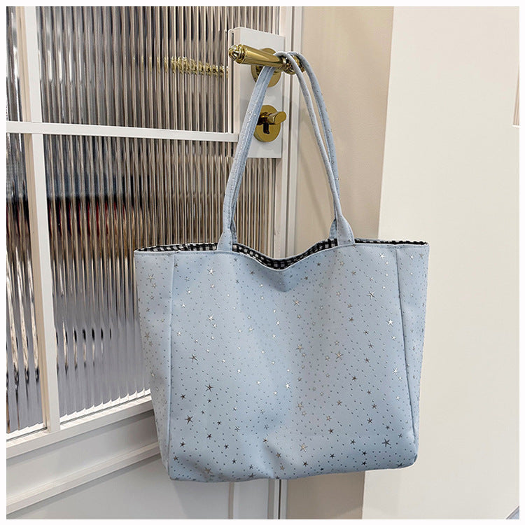 Stylische Stern-Muster Tote Bag Brehn