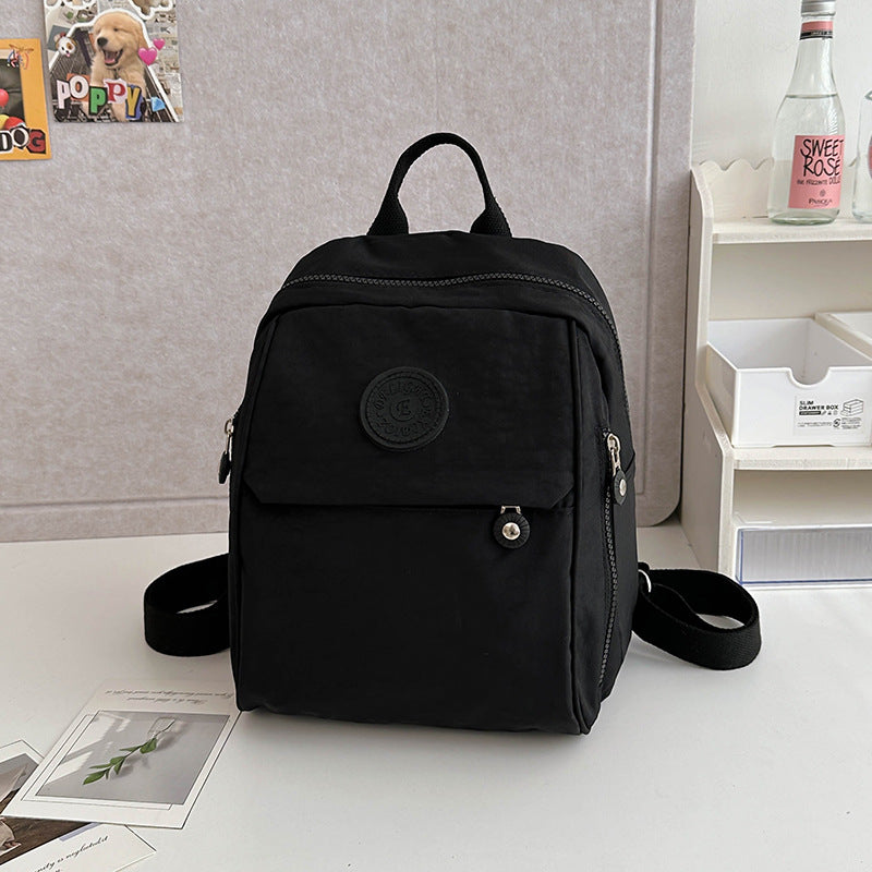 Kompakter Mehrfach-Taschen Schulrucksack