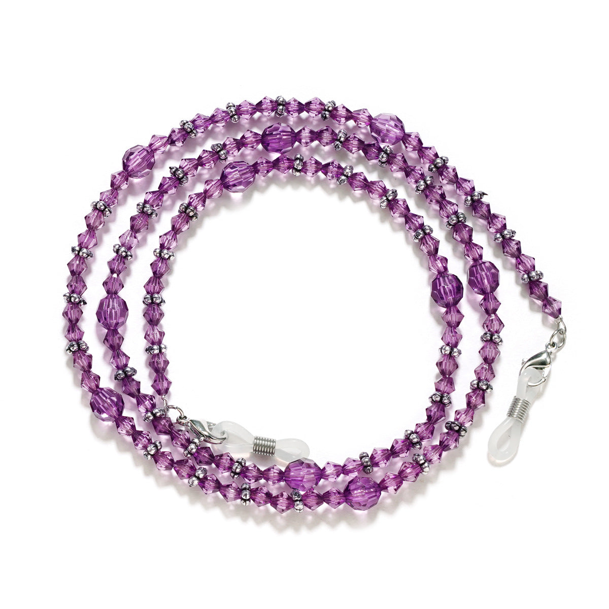 Elegante Kristallperlen Brillenband Brehn