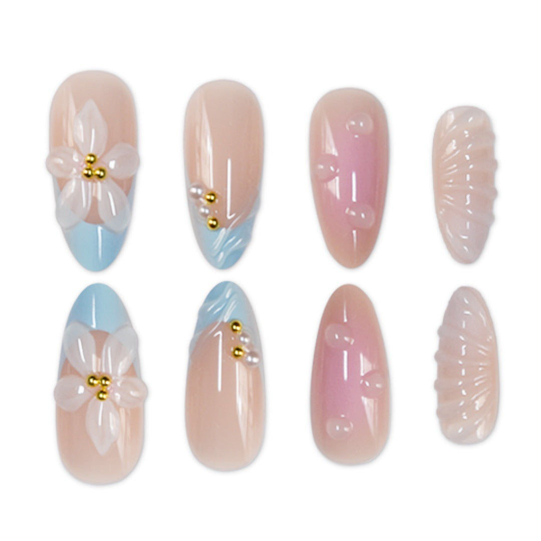 Künstlerische 3D Blumennagelverstärkungen Brehn