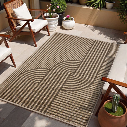 Outdoor Dekorativer Bereich Teppich