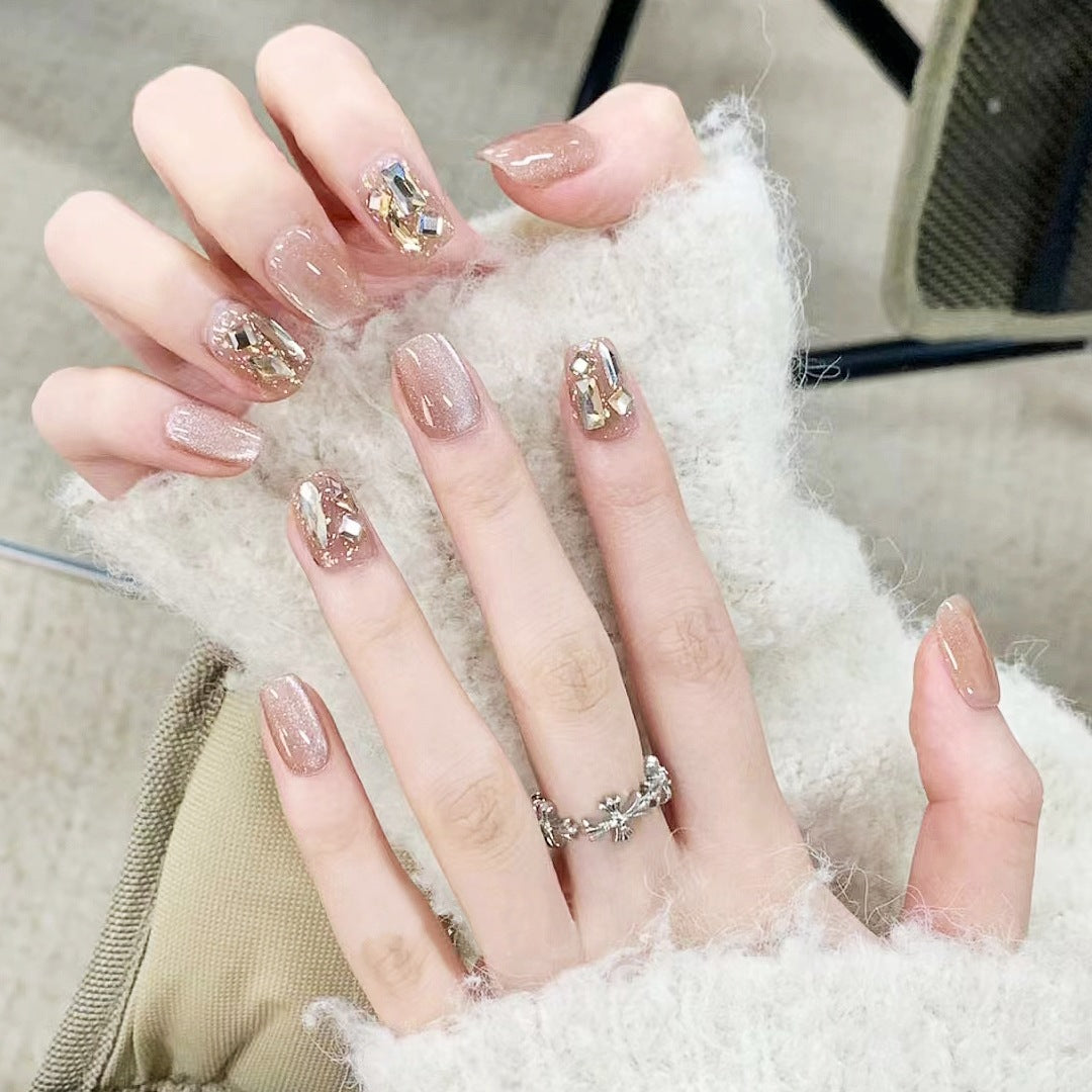 Chic Dekorative Druck-Nagelspitzen Brehn