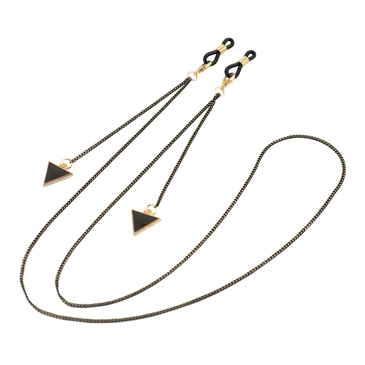 Geometrische Anhänger Brillen Kette Brehn